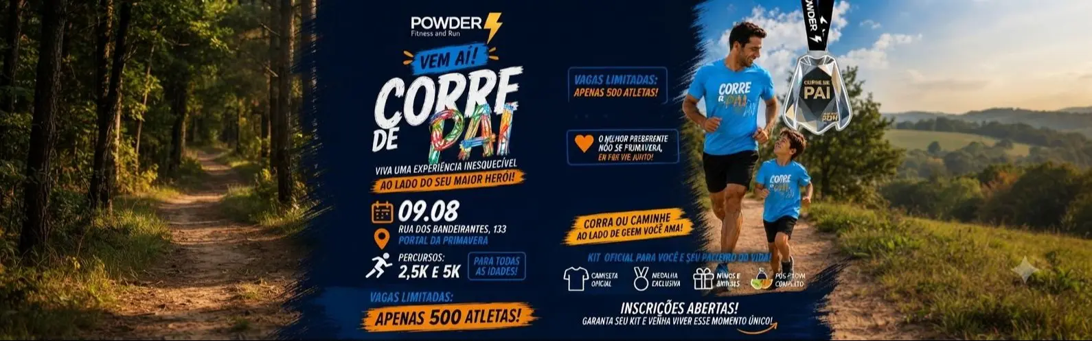 CORRE DE PAI - POWDER RUN