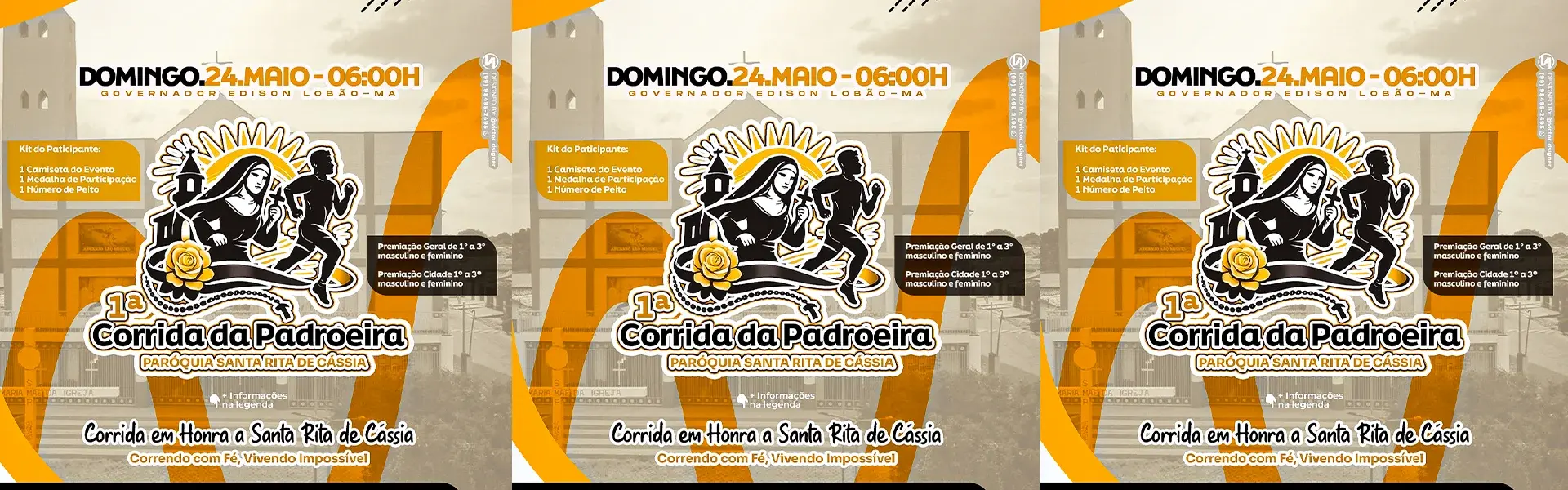 PRIMEIRA CORRIDA DA PADROEIRA