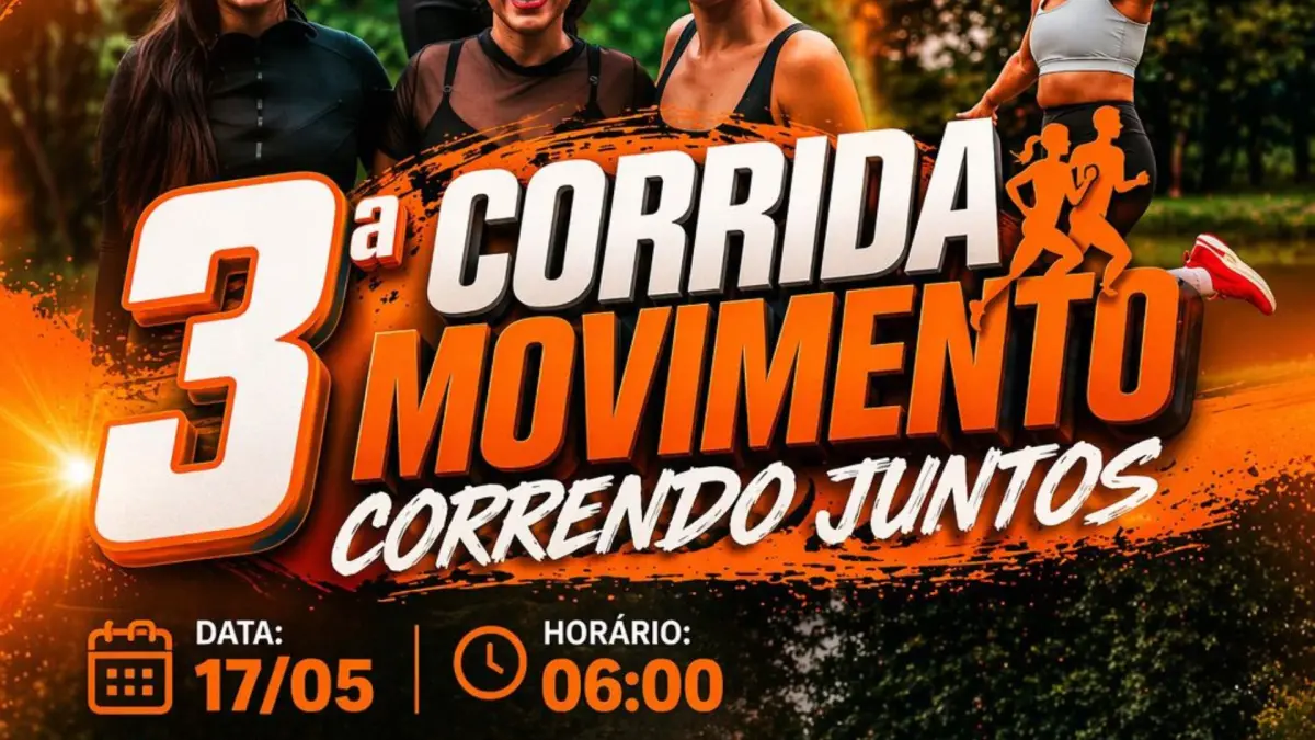3ª Edição do Movimento Correndo Junto une esporte, comunidade e solidariedade; inscrições estão abertas