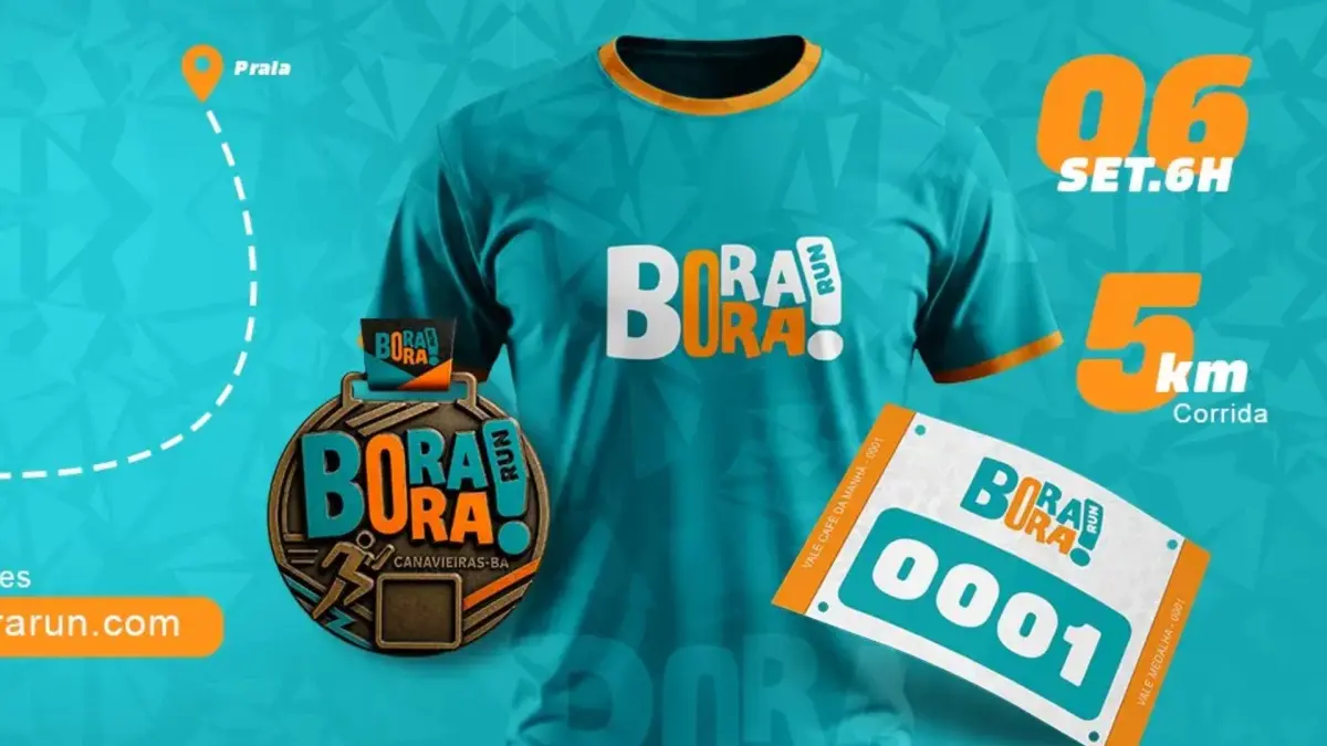 Corrida, Praia e Família: BORA BORA RUN chega com tudo na orla de Canavieiras
