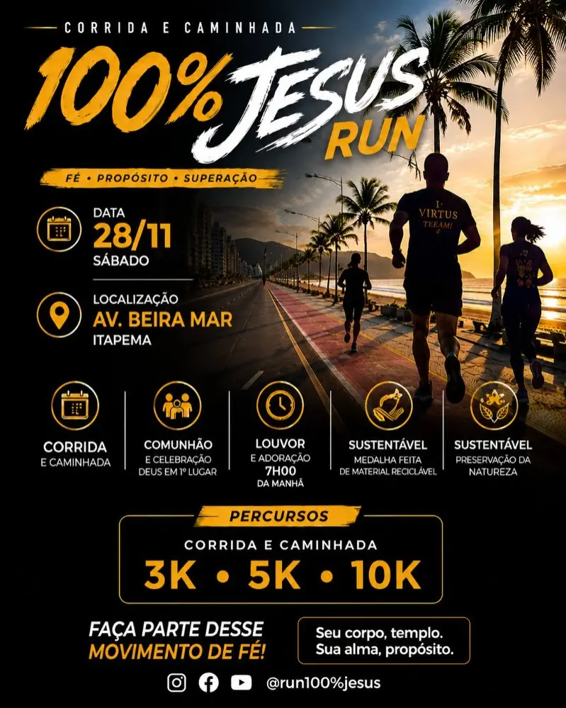 Run 100% Jesus