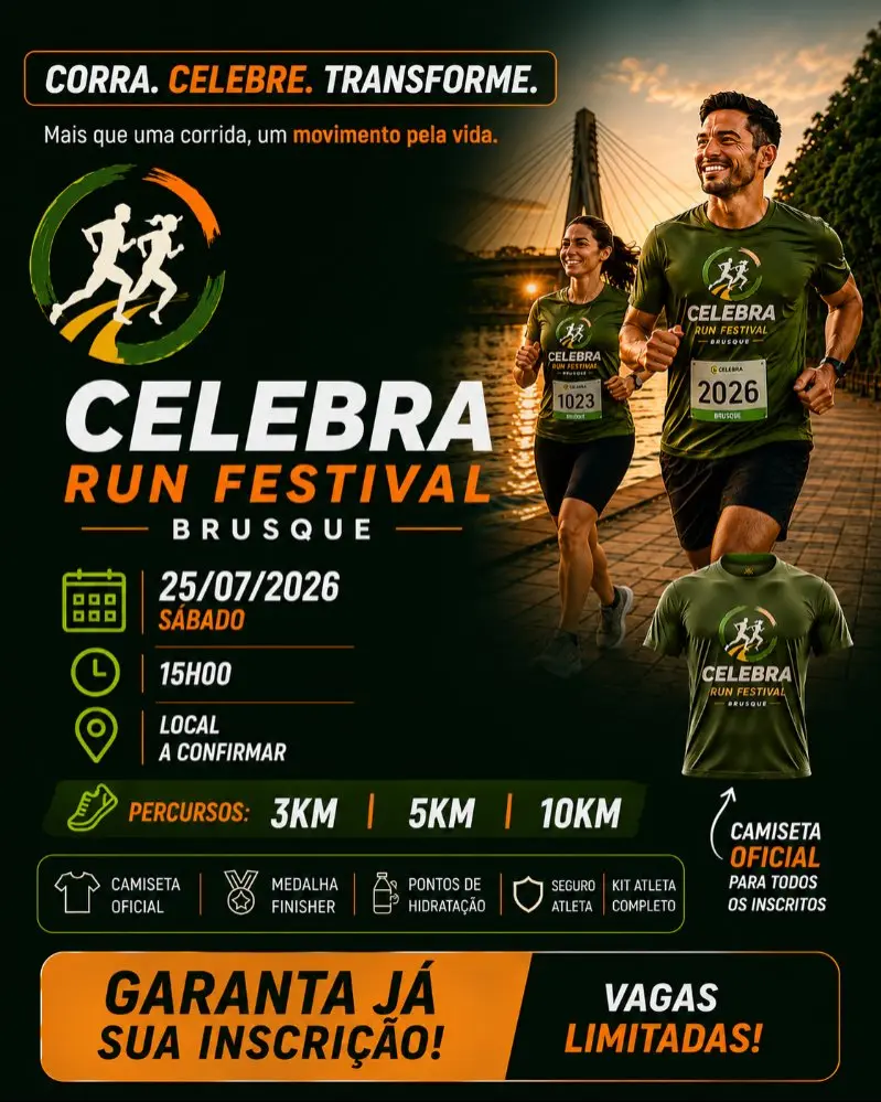 celebra Run festival Brusque