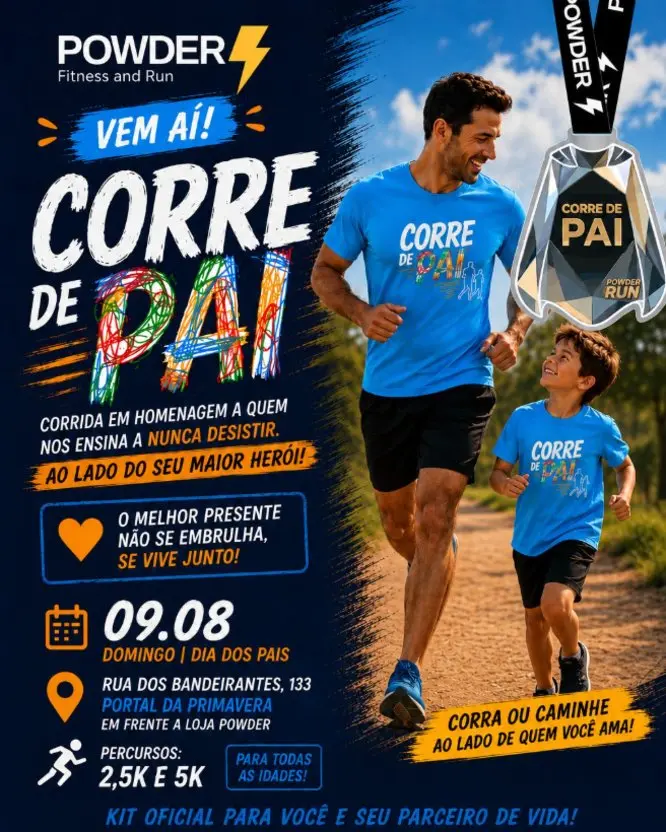 CORRE DE PAI - POWDER RUN