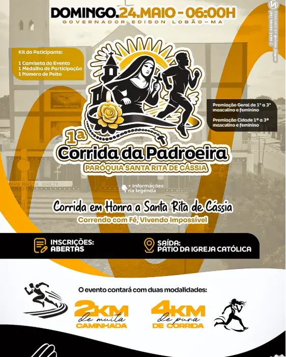 PRIMEIRA CORRIDA DA PADROEIRA